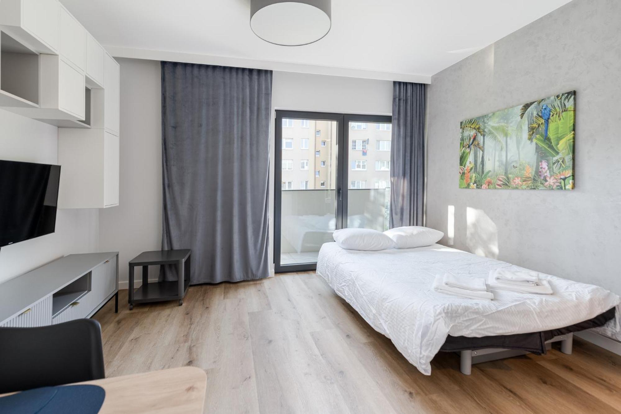 Park Krowoderski Comfort Apartment Cracovia Exterior foto