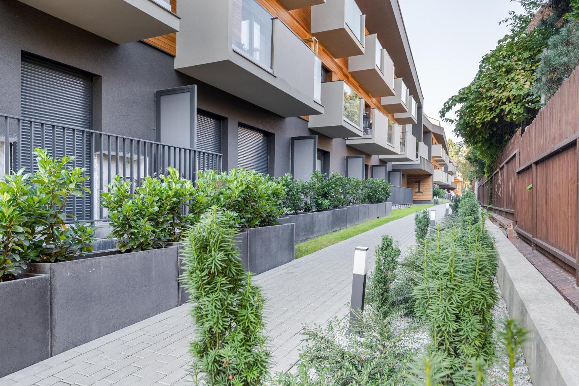 Park Krowoderski Comfort Apartment Cracovia Exterior foto